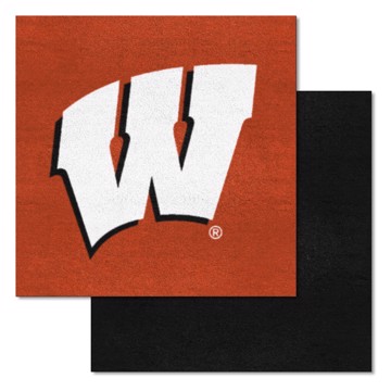 Picture of Wisconsin Badgers Team Carpet Tiles