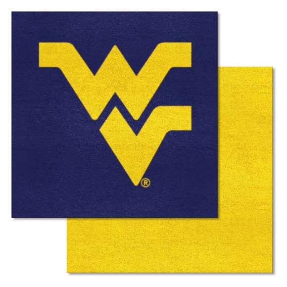 Picture of West Virginia Mountaineers Team Carpet Tiles