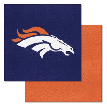Picture of Denver Broncos Team Carpet Tiles