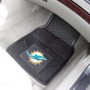 Picture of Miami Dolphins 2-pc Vinyl Car Mat Set