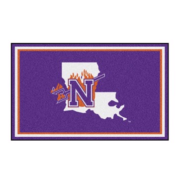 Picture of Northwestern State Demons 4x6 Rug