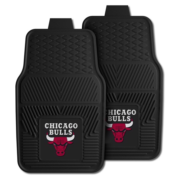 Picture of Chicago Bulls 2-pc Vinyl Car Mat Set