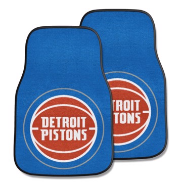 Picture of Detroit Pistons 2-pc Carpet Car Mat Set