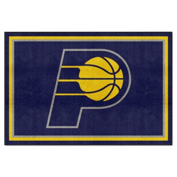 Picture of Indiana Pacers 5X8 Plush Rug