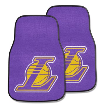 Picture of Los Angeles Lakers 2-pc Carpet Car Mat Set