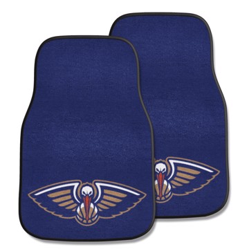 Picture of New Orleans Pelicans 2-pc Carpet Car Mat Set