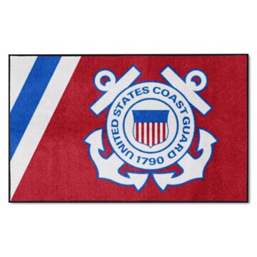 Picture of U.S. Coast Guard 4X6 Plush Rug