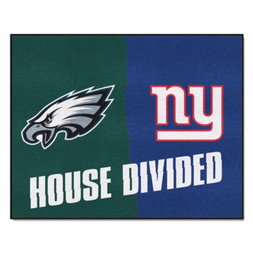 Picture of NFL House Divided - Eagles / Giants House Divided Mat