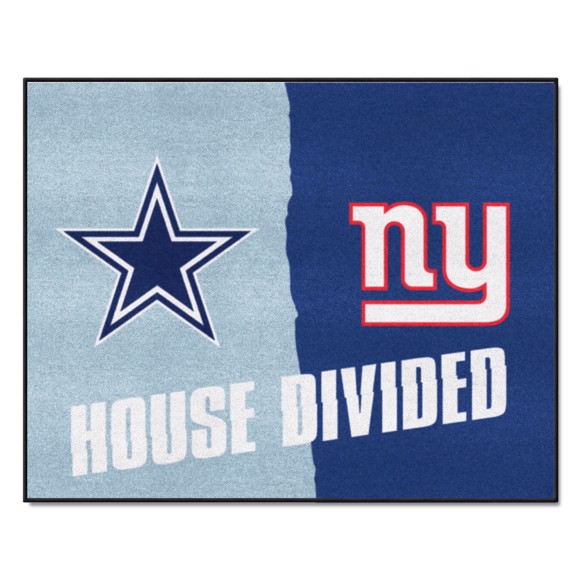 Picture of NFL House Divided - Cowboys / Giants House Divided Mat