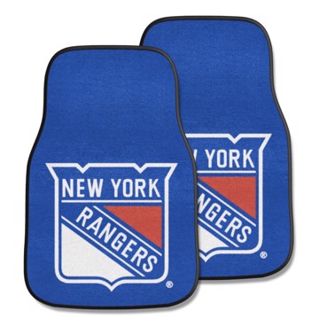 Picture of New York Rangers 2-pc Carpet Car Mat Set