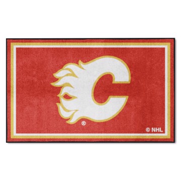 Picture of Calgary Flames 4X6 Plush