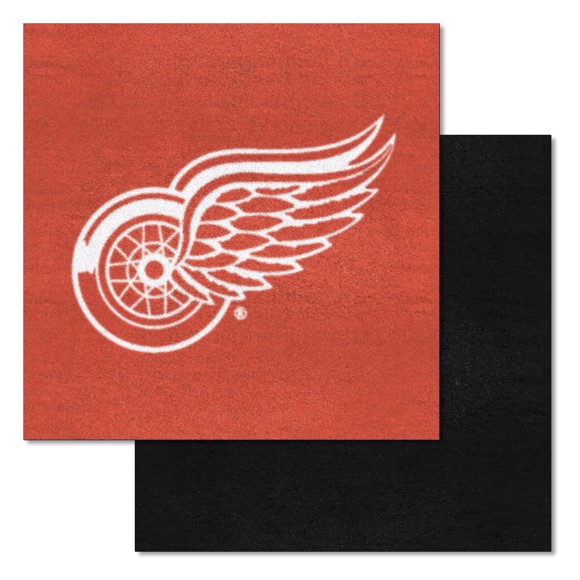 Picture of Detroit Red Wings Team Carpet Tiles