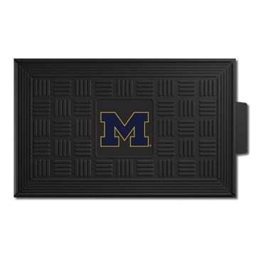 Picture of Michigan Wolverines Medallion Door Mat