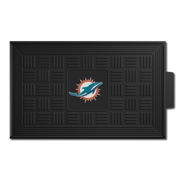 Picture of Miami Dolphins Medallion Door Mat