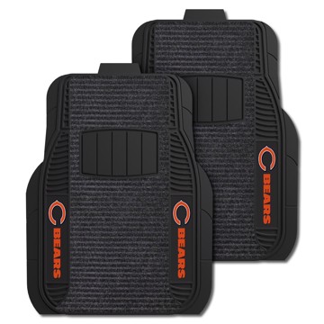 Picture of Chicago Bears 2-pc Deluxe Car Mat Set