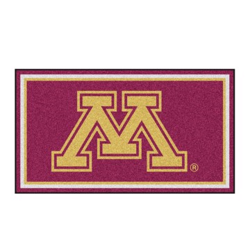 Picture of Minnesota Golden Gophers 3X5 Plush Rug