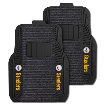 Picture of Pittsburgh Steelers 2-pc Deluxe Car Mat Set