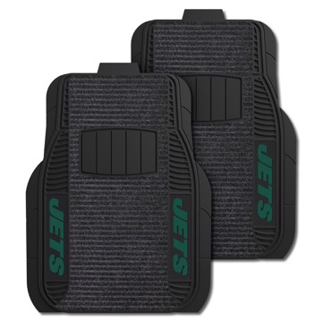 Picture of New York Jets 2-pc Deluxe Car Mat Set