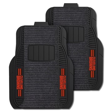 Picture of Cleveland Browns 2-pc Deluxe Car Mat Set
