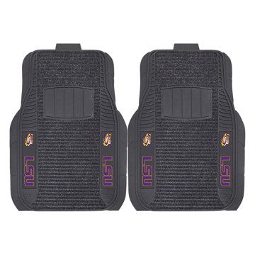 Picture of LSU Tigers 2-pc Deluxe Car Mat Set
