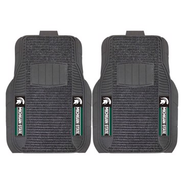 Picture of Michigan State Spartans 2-pc Deluxe Car Mat Set