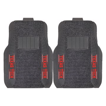 Picture of Texas Tech Red Raiders 2-pc Deluxe Car Mat Set
