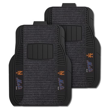 Picture of New York Mets 2-pc Deluxe Car Mat Set
