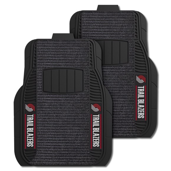 Picture of Portland Trail Blazers 2-pc Deluxe Car Mat Set