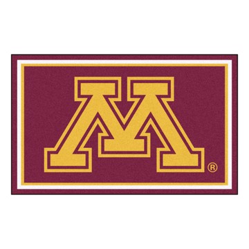 Picture of Minnesota Golden Gophers 4X6 Plush Rug