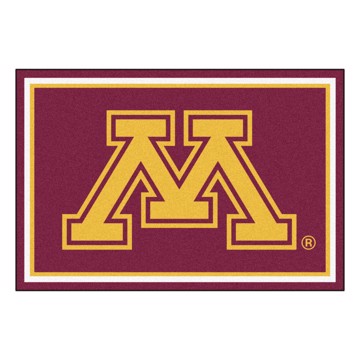 Picture of Minnesota Golden Gophers 5X8 Plush Rug