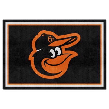 Picture of Baltimore Orioles 5X8 Plush Rug