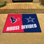 Picture of NFL House Divided - Texans / Cowboys House Divided Mat