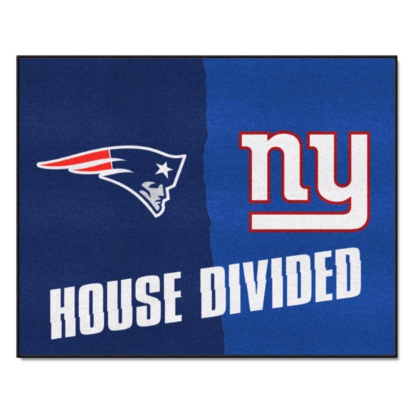 Picture of NFL House Divided - Patriots / Giants House Divided Mat