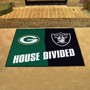 Picture of NFL House Divided - Packers / Raiders House Divided Mat