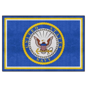 Picture of U.S. Navy 5X8 Plush Rug