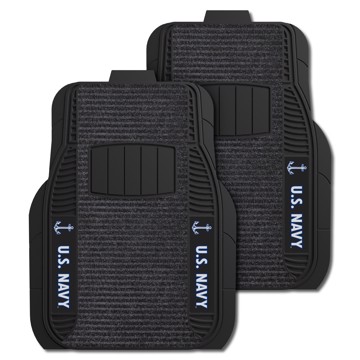 Picture of U.S. Navy 2-pc Deluxe Car Mat Set