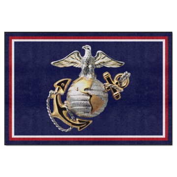 Picture of U.S. Marines 5X8 Plush Rug
