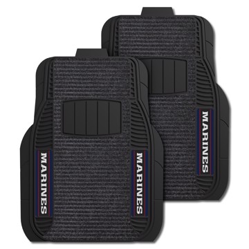 Picture of U.S. Marines 2-pc Deluxe Car Mat Set
