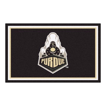 Picture of Purdue Boilermakers 4X6 Plush Rug