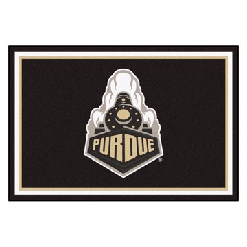 Picture of Purdue Boilermakers 5X8 Plush Rug