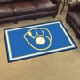Picture of Milwaukee Brewers 4X6 Plush Rug