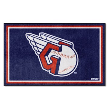 Picture of Cleveland Guardians 4X6 Plush Rug