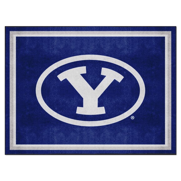 Picture of BYU Cougars 8X10 Plush Rug
