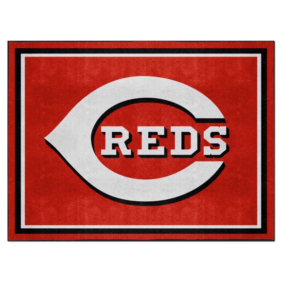 Picture of Cincinnati Reds 8X10 Plush Rug