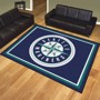 Picture of Seattle Mariners 8X10 Plush Rug
