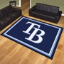 Picture of Tampa Bay Rays 8X10 Plush Rug
