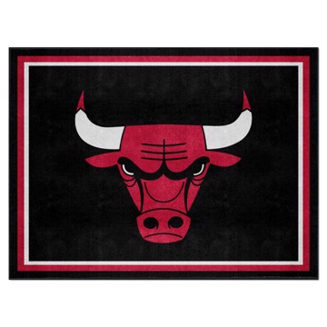 Picture of Chicago Bulls 8X10 Plush Rug