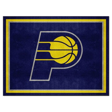 Picture of Indiana Pacers 8X10 Plush Rug