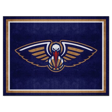 Picture of New Orleans Pelicans 8X10 Plush Rug
