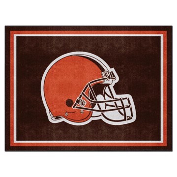 Picture of Cleveland Browns 8X10 Plush Rug